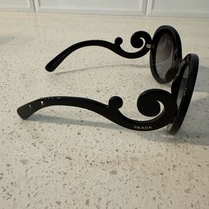 Prada Black Baroque Sunglasses